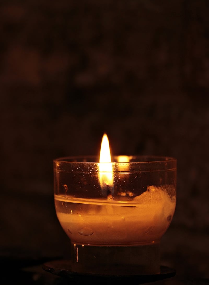 Upcycled mason jar candle holders